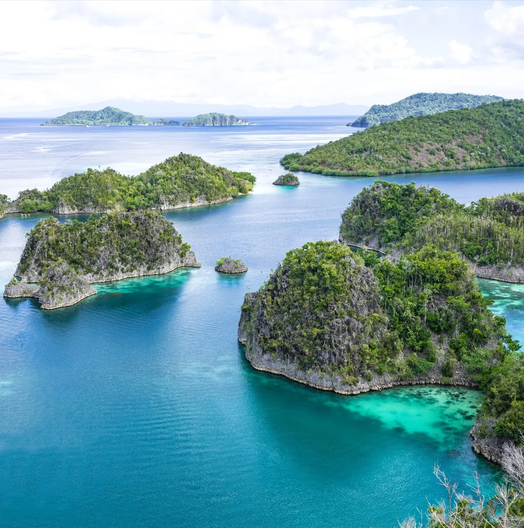 Raja Ampat route planning